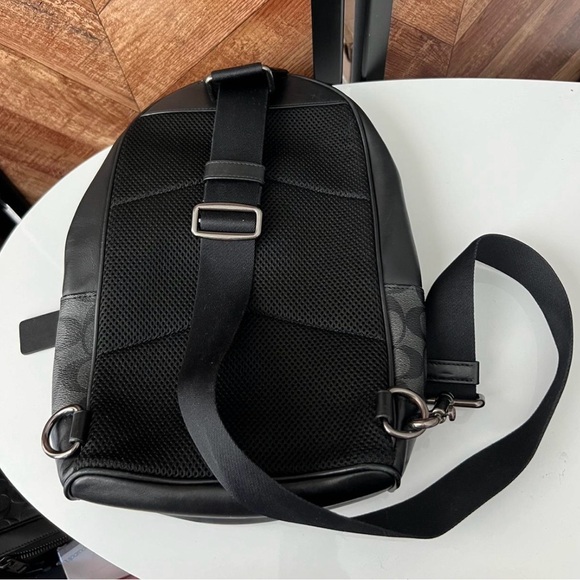 COACH shoulder bag/mini backpack, fanny pack, West Pack BLACK - Picture 2 of 8